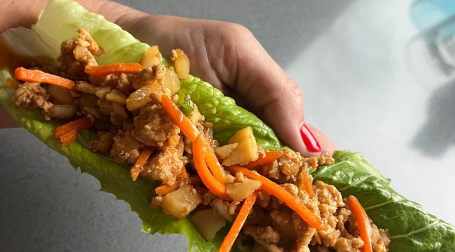 Just made these lettuce wraps and had to share the recipe!